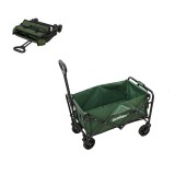 Leziter Összecsukható standard kerti strandkocsi zöld