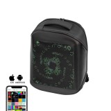 Leziter Pixa ledes okos hátizsák fekete