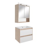 Leziter Porto 60 komplett sonoma tölgy-fehér