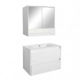 Leziter Porto 80 komplett fürdőszoba bútor fehér színben