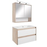 Leziter Porto 80 komplett sonoma tölgy-fehér