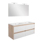 Leziter Porto Prime 120 komplett sonoma tölgy-fehér