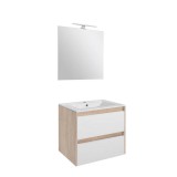 Leziter Porto Prime 60 komplett sonoma tölgy-fehér