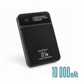 Leziter Powerbank Wireless 10000 mAH 2A 22,5W fekete