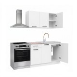 Leziter Praktik 120 panel konyhabútor fehér korpusz, fehér front