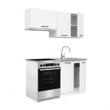 Leziter Praktik 140 panel konyhabútor fehér korpusz, fehér front
