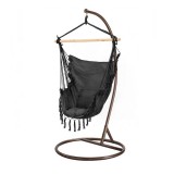 Leziter Puerto függőszék állvánnyal fekete-barna