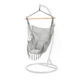 Leziter Puerto függőszék állvánnyal szürke-fehér