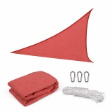 Leziter Rana napvitorla háromszög alakú 4x4x4 m piros