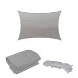 Leziter Rana napvitorla négyszög alakú 3x4 m szürke