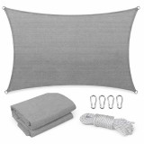 Leziter Rana napvitorla négyszög alakú 5x6 m szürke