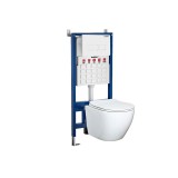 Leziter Roya Delano 021W falba építhető WC tartály szett