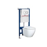 Leziter Roya Delano 082W falba építhető WC tartály szett