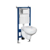 Leziter Roya Doris 21W falba építhető WC tartály szett