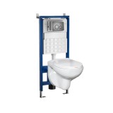 Leziter Roya Doris 81GRE falba építhető WC tartály szett