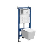 Leziter Roya Tina 82W falba építhető WC tartály szett