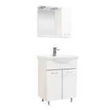 Leziter Ruben 65 komplett fürdőszoba bútor Fehér