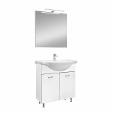 Leziter Ruben Prime 75 komplett fürdőszoba bútor Fehér