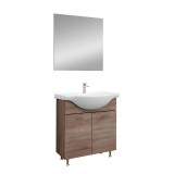 Leziter Ruben Prime 75 komplett fürdőszoba bútor Rauna szil