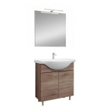 Leziter Ruben Prime 75 komplett fürdőszoba bútor Rauna szil