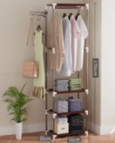 Leziter Ruhaállvány LRA-03 fekete