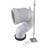 Leziter S-bekötő álló és monoblokkos WC-hez