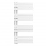 Leziter Solaro Design törölközőszárító radiátor 1200x500 mm fehér