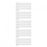 Leziter Solaro Design törölközőszárító radiátor 1400x500 mm fehér