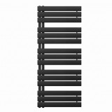 Leziter Solaro Design törölközőszárító radiátor 1400x600 mm fekete