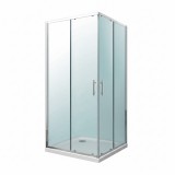 Leziter Soul 100x100 cm szögletes zuhanykabin zuhanytálcával