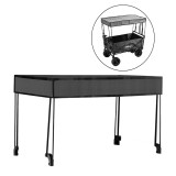 Leziter Strandkocsi prémium tető szürke