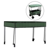 Leziter Strandkocsi prémium tető zöld