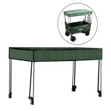 Leziter Strandkocsi prémium tető zöld