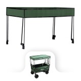 Leziter Strandkocsi prémium tető zöld