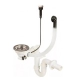 Leziter Szifon 1 medencés mosogatóhoz automata leeresztővel