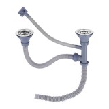 Leziter Szifon 2 medencés mosogatóhoz