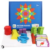 Leziter Tangram kreatív formakirakó fajáték 155 db