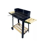Leziter Téglalap alakú görgős faszenes grill