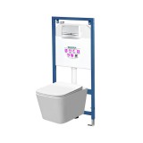 Leziter Tina Adriatic falba építhető WC tartály szett