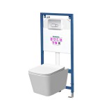 Leziter Tina Pacific falba építhető WC tartály szett