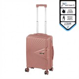 Leziter TraveLux Endure kabinbőrönd keményfedeles 55x40x20 cm barackrózsaszín