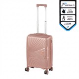 Leziter TraveLux Endure kabinbőrönd keményfedeles 55x40x20 cm rosegold