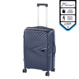 Leziter TraveLux Endure kabinbőrönd keményfedeles 55x40x20 cm sötét kék