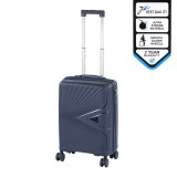 Leziter TraveLux Endure kabinbőrönd keményfedeles 55x40x20 cm sötét kék