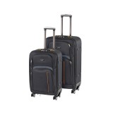 Leziter TraveLux Light IV gurulós bőrönd szett fekete