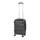 Leziter TraveLux Max kézipoggyász keményfedeles levehető kerékkel 40x30x20 cm fekete