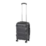 Leziter TraveLux Max kézipoggyász keményfedeles levehető kerékkel 40x30x20 cm fekete