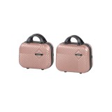 Leziter TraveLux Pro II bőrönd szett rosegold