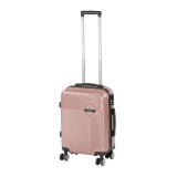 Leziter TraveLux Pro kézipoggyász keményfedeles levehető kerékkel 40x30x20 cm rosegold