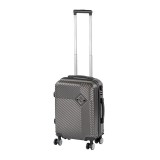 Leziter TraveLux Pro kézipoggyász keményfedeles levehető kerékkel 40x30x20 cm szürke